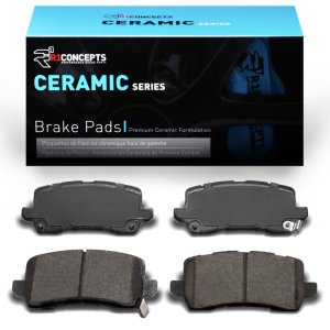 Acura RLX Brake Pads - Rear - R1 Concepts - Ceramic - `14-`25